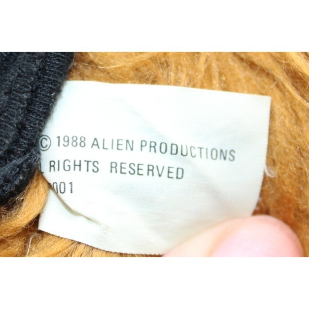 ALF Hand Puppet Born to Rock 1988 Burger King Plush Toy Headband Vintage - Picture 6 of 7